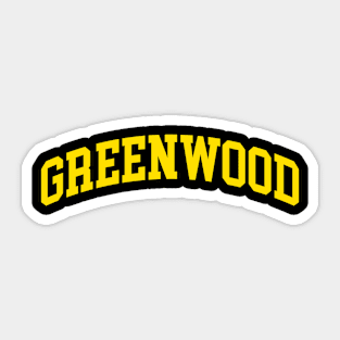 Greenwood Sticker